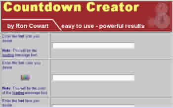 Computer Countdown Timer
